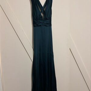 Revelry Deep Teal Maxi Dress